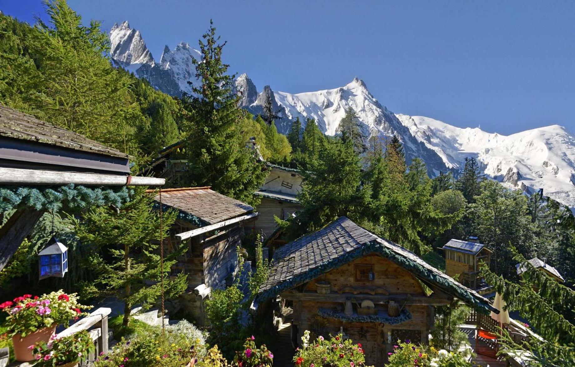 Hotel Les Chalets De Philippe Avec Jacuzzis Privatifs Chamonix Exterior foto