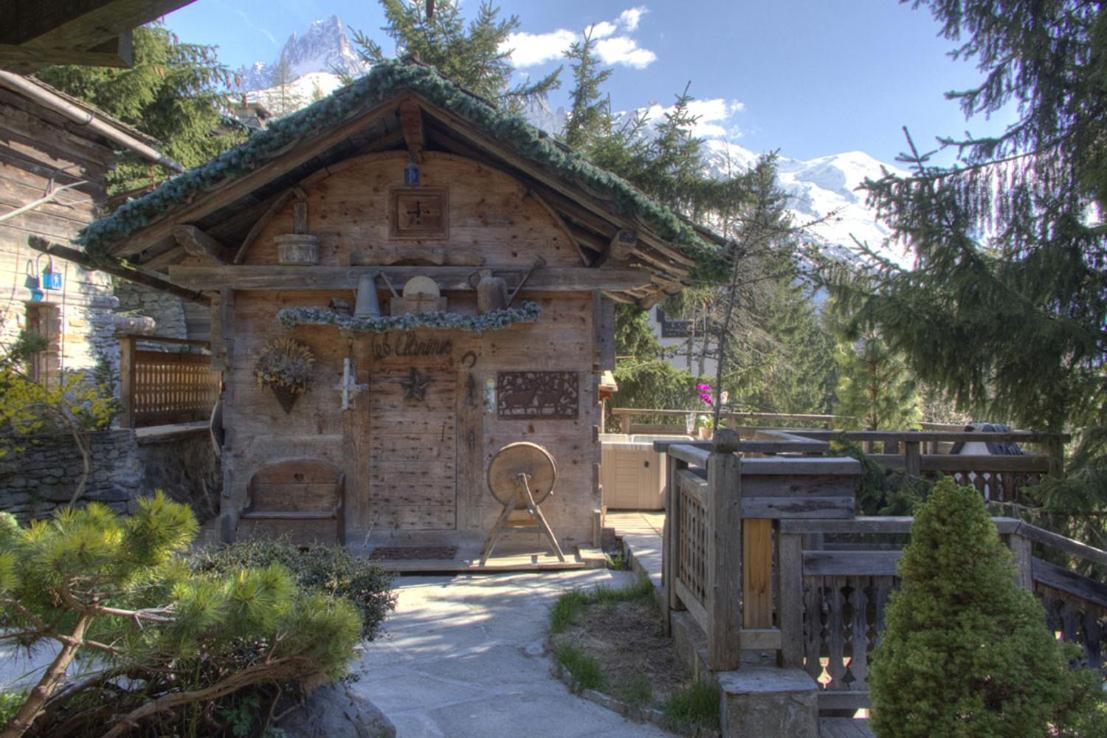 Hotel Les Chalets De Philippe Avec Jacuzzis Privatifs Chamonix Exterior foto