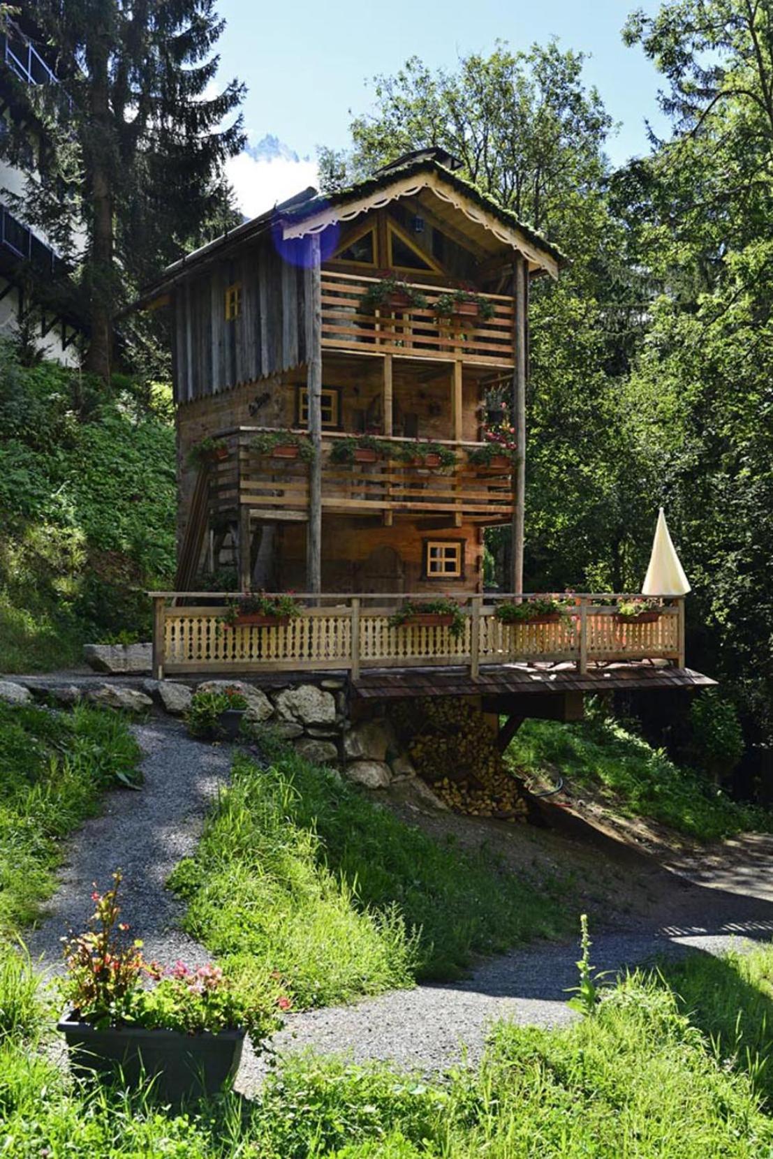 Hotel Les Chalets De Philippe Avec Jacuzzis Privatifs Chamonix Exterior foto