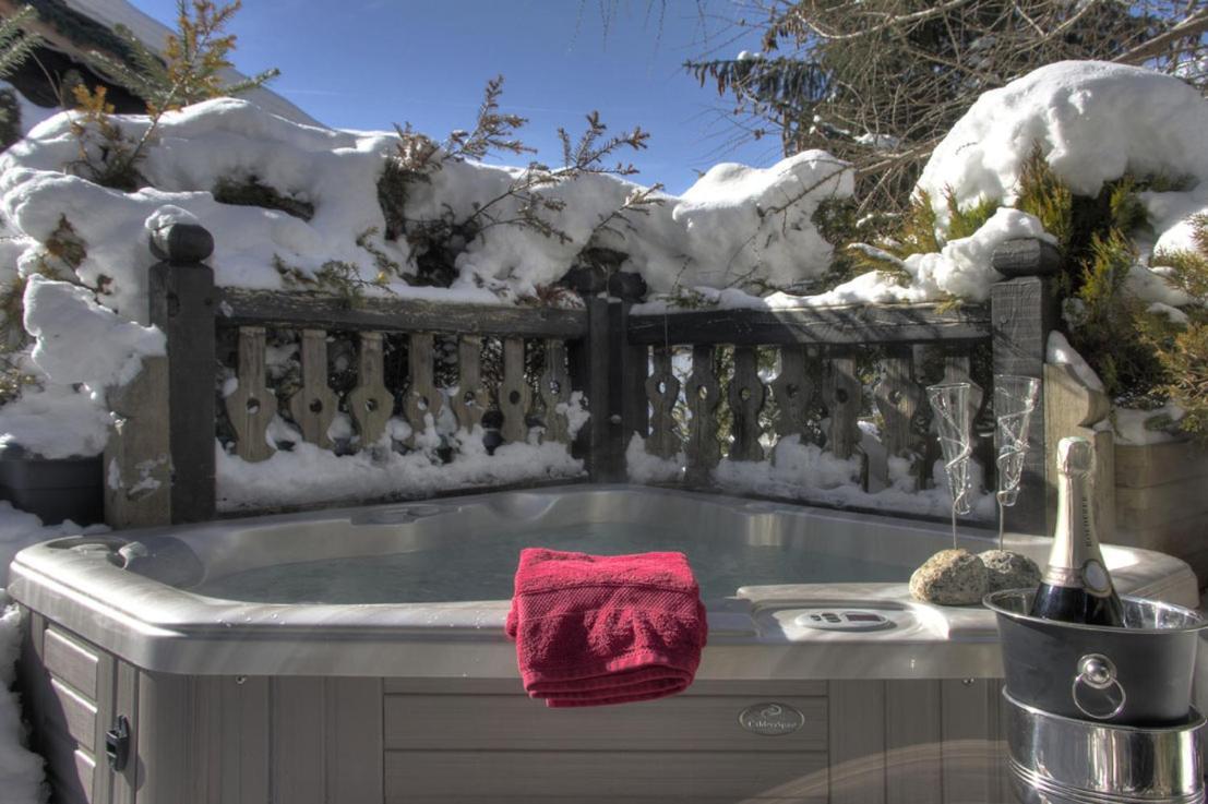 Hotel Les Chalets De Philippe Avec Jacuzzis Privatifs Chamonix Exterior foto