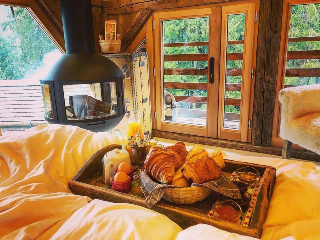 Hotel Les Chalets De Philippe Avec Jacuzzis Privatifs Chamonix Exterior foto